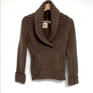 Aritzia Lambswool Tunic Sweater XXS